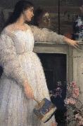 James Mcneill Whistler The Little White Girl Symphony in White no.2 1864 Spain oil painting artist